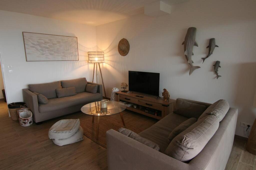 Ajaccio Maison Bord De Mer Dans Residence Avec Piscine מראה חיצוני תמונה