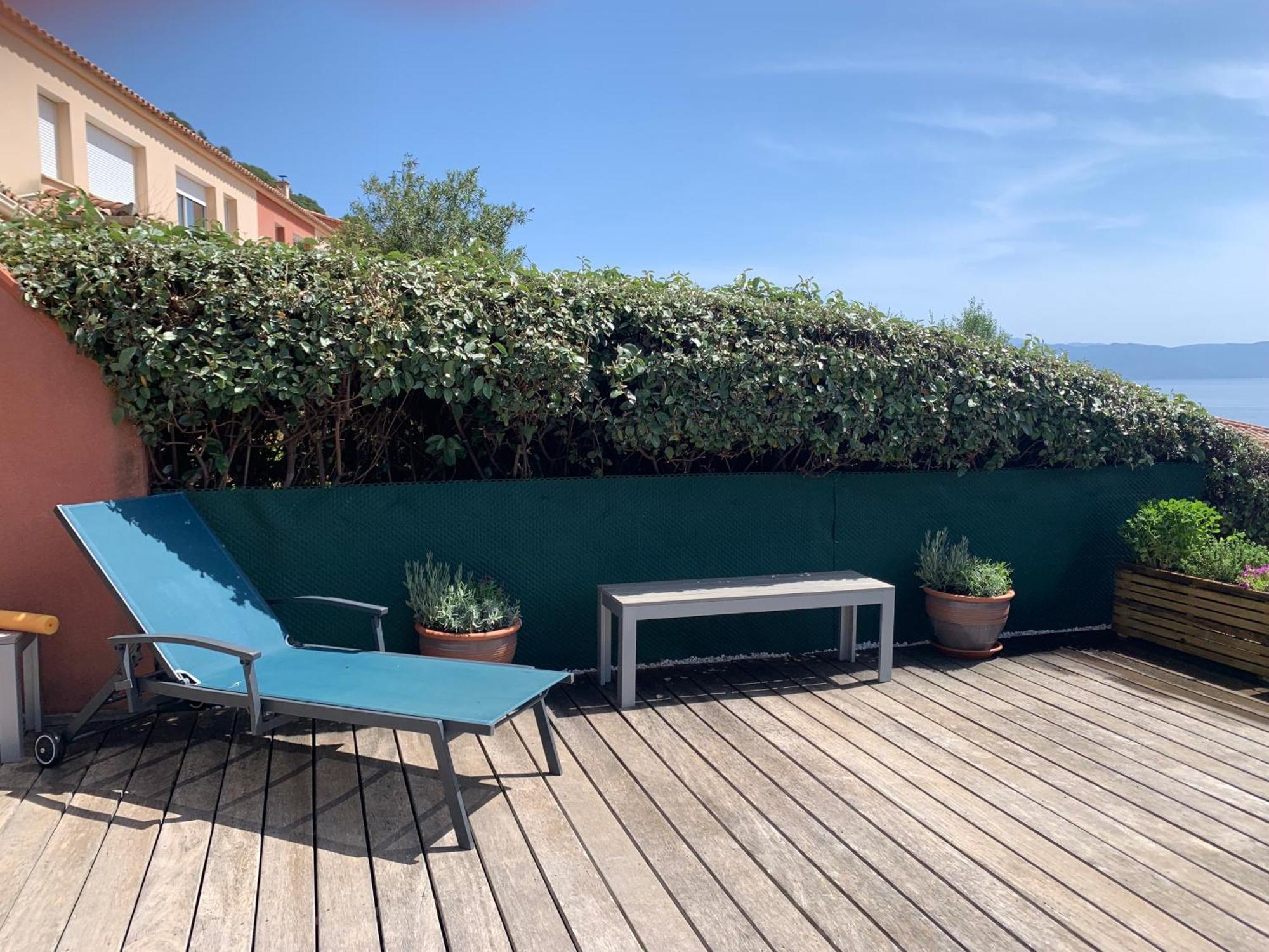 Ajaccio Maison Bord De Mer Dans Residence Avec Piscine מראה חיצוני תמונה